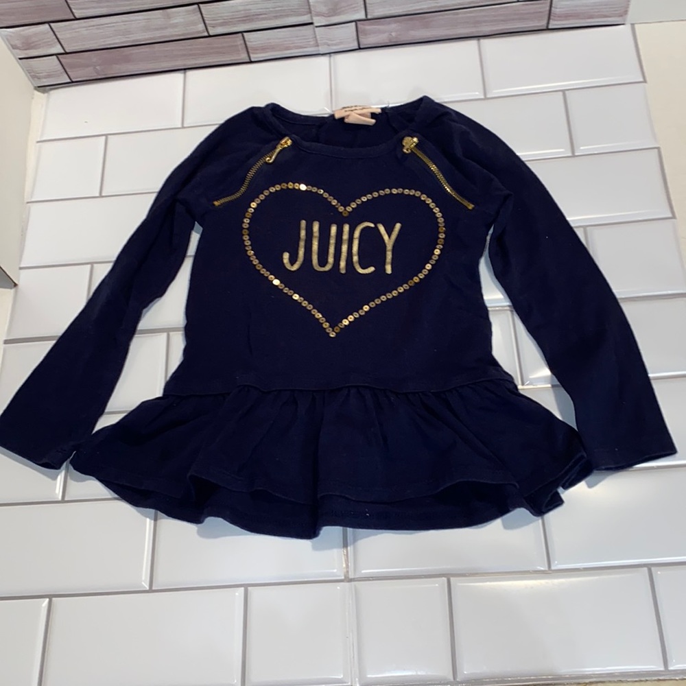 Juicy Couture Ruffle Hem Top